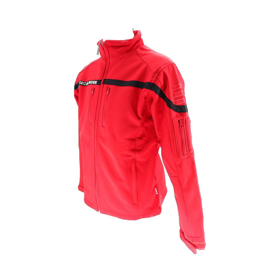 Blouson Softshell bicolore sécurité incendie : confort et protection