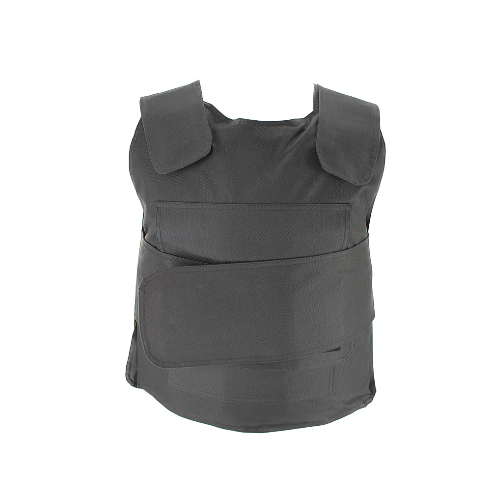 Gilet de protection anti couteau noir - Optez pour Stal sécurité