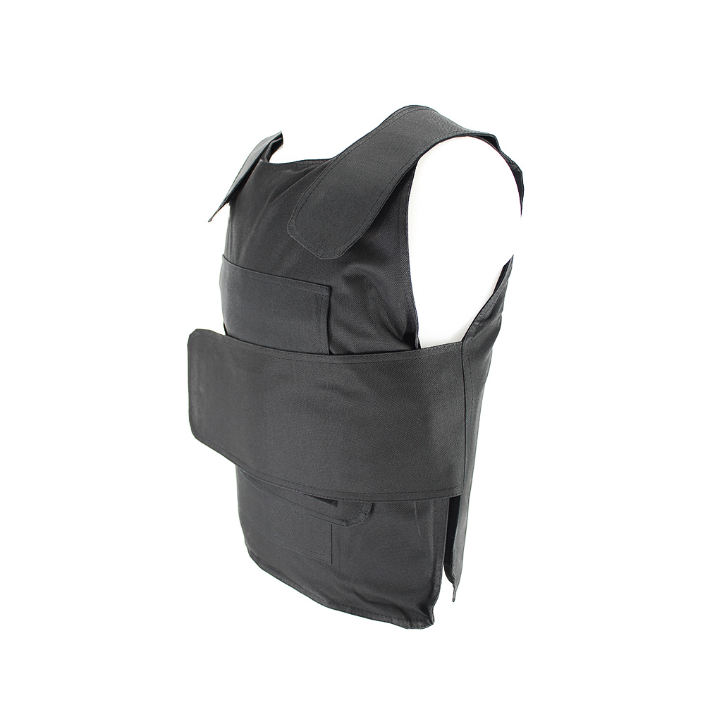 Gilet de protection anti couteau noir - Optez pour Stal sécurité