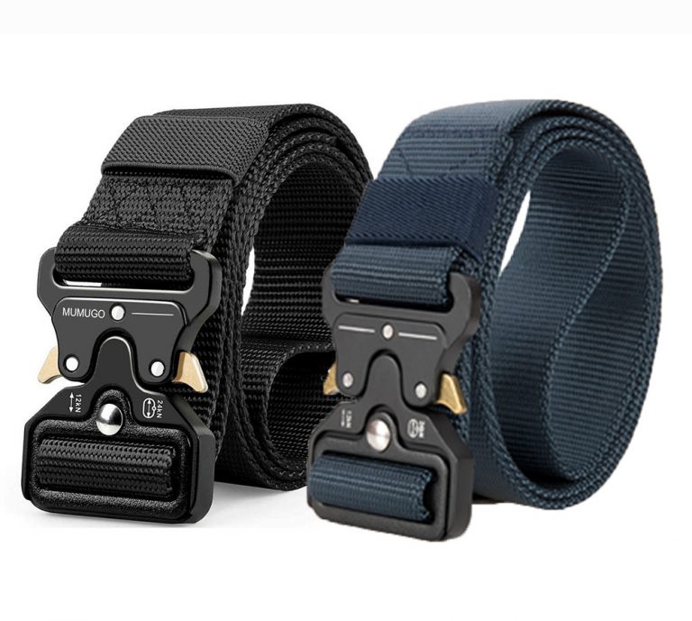 Ceinture Tactique à Dégagement Rapide, Pour L'extérieur, Trains Pour Personnes Réelles, Ceinture En Nylon Souple, Unisexe, Accessoire De Sport Noir Pour Hommes Et Femmes / Ceintures
